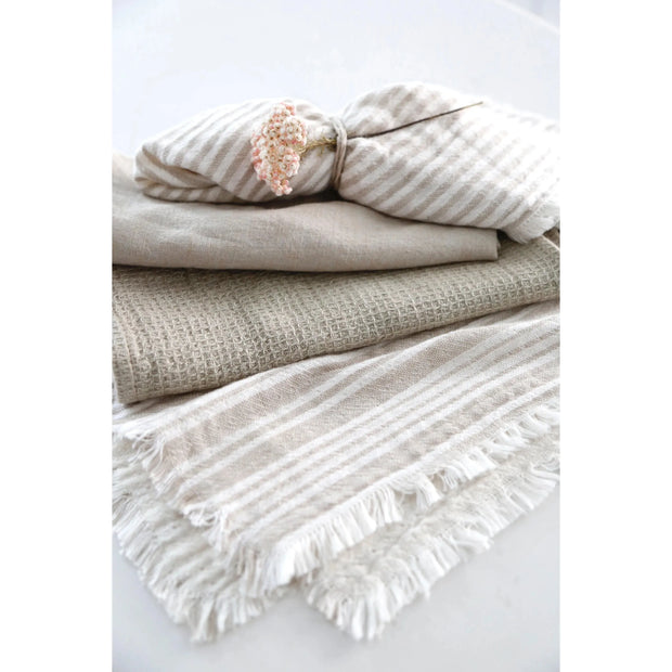Pom Pom at Home Yountville Set of 4 Striped Napkins ~ Available in 5 Colors