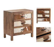 Crestview Collection Ft. Worth Cowhide Chest