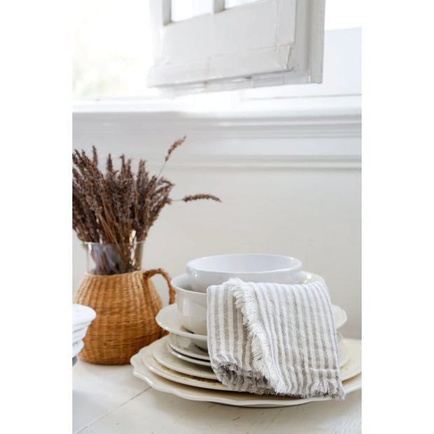 Pom Pom at Home Yountville Set of 4 Striped Napkins ~ Available in 5 Colors