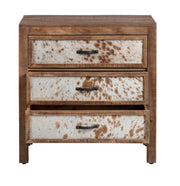 Crestview Collection Ft. Worth Cowhide Chest