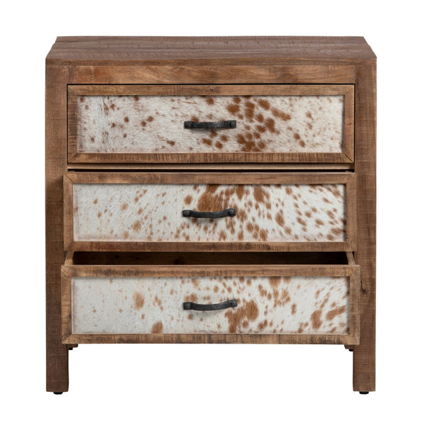 Crestview Collection Ft. Worth Cowhide Chest
