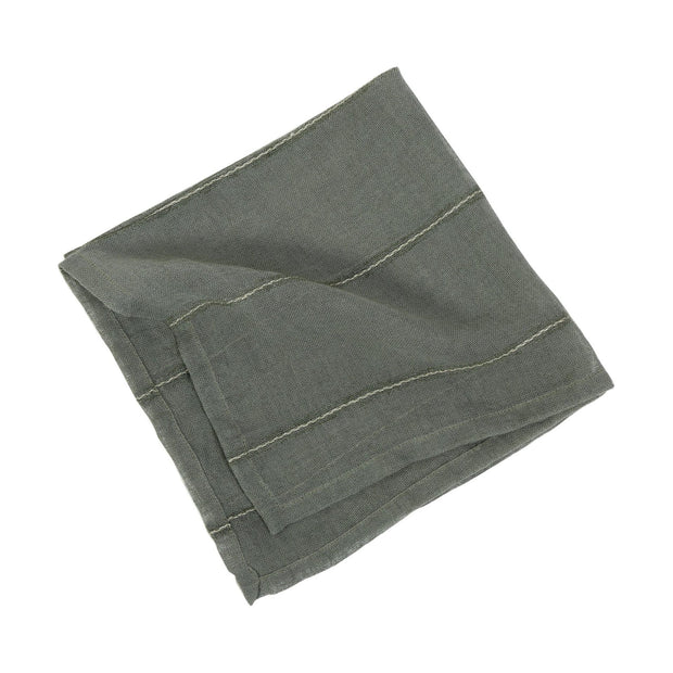 Pom Pom at Home Rutherford Set of 4 Napkins ~ Available in 5 Colors