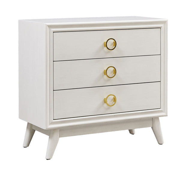Crestview Collection Pomeroy Ivory Chest