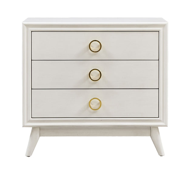 Crestview Collection Pomeroy Ivory Chest