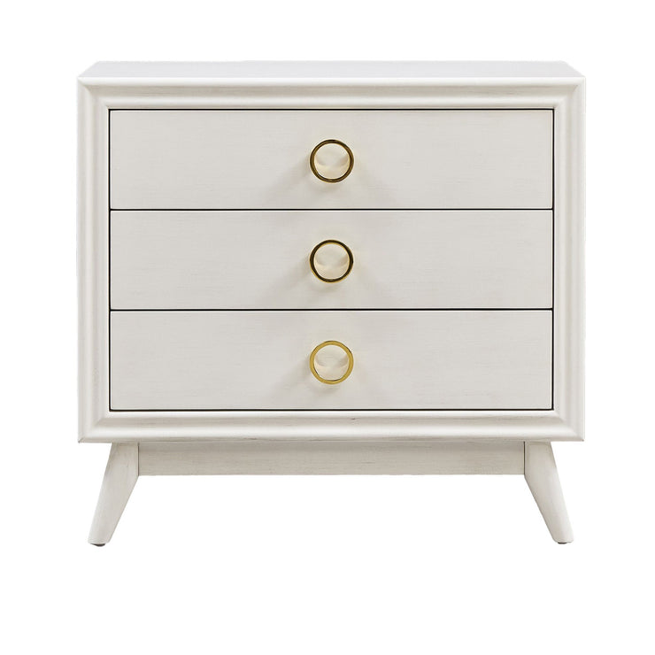Crestview Collection Pomeroy Ivory Chest