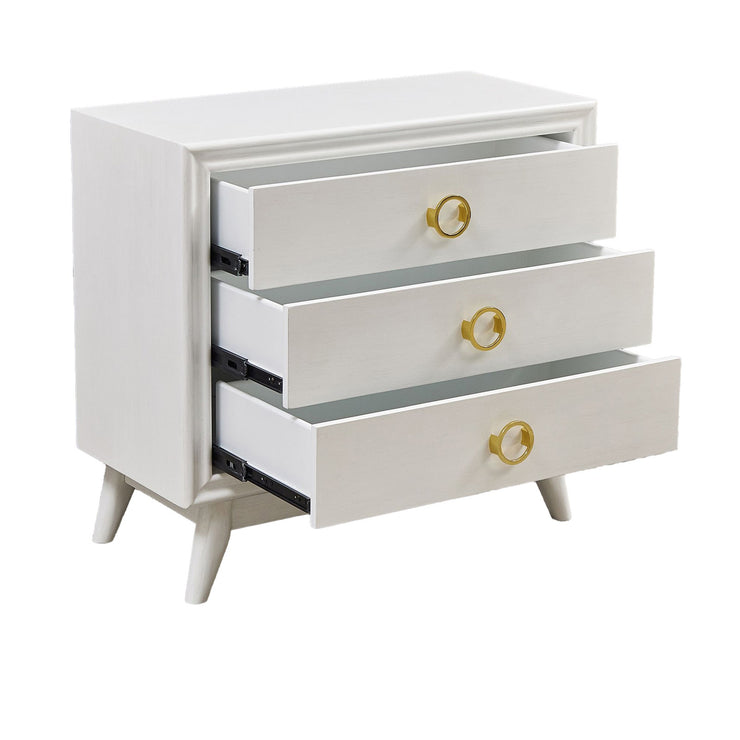 Crestview Collection Pomeroy Ivory Chest