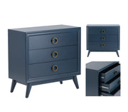 Crestview Collection Pomeroy Indigo Chest