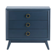 Crestview Collection Pomeroy Indigo Chest