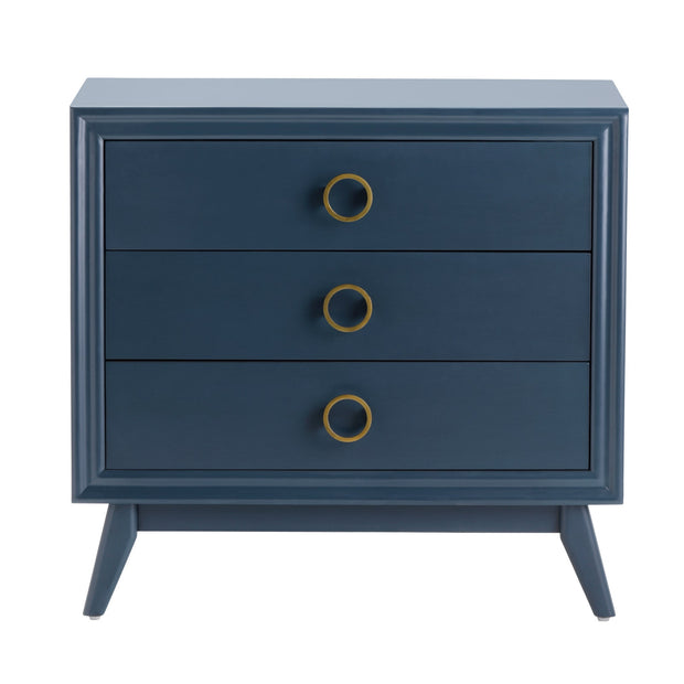 Crestview Collection Pomeroy Indigo Chest