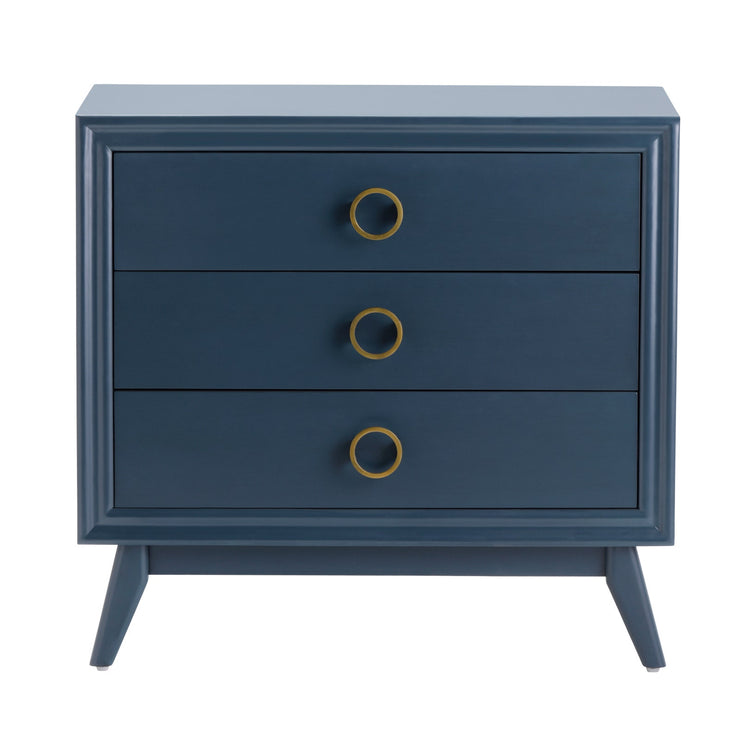 Crestview Collection Pomeroy Indigo Chest