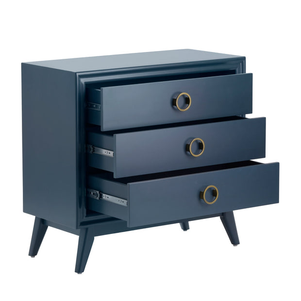 Crestview Collection Pomeroy Indigo Chest