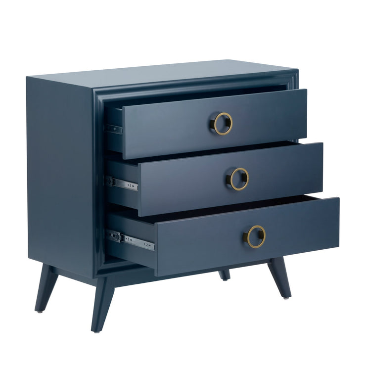 Crestview Collection Pomeroy Indigo Chest