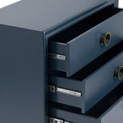 Crestview Collection Pomeroy Indigo Chest