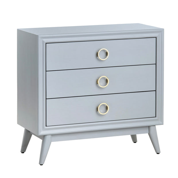 Crestview Collection Pomeroy Powder Blue Chest