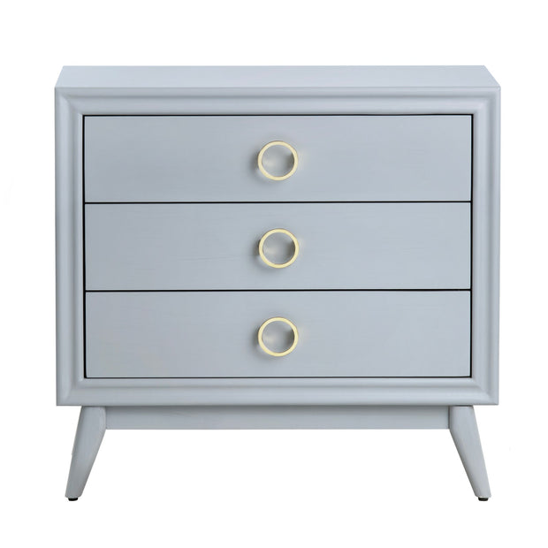 Crestview Collection Pomeroy Powder Blue Chest