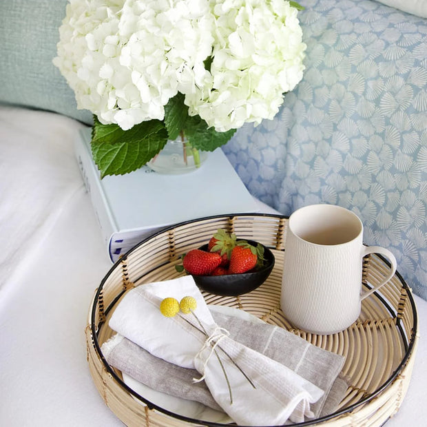 Pom Pom at Home Cambria Set of 4 Striped Napkins ~ Available in 4 Colors