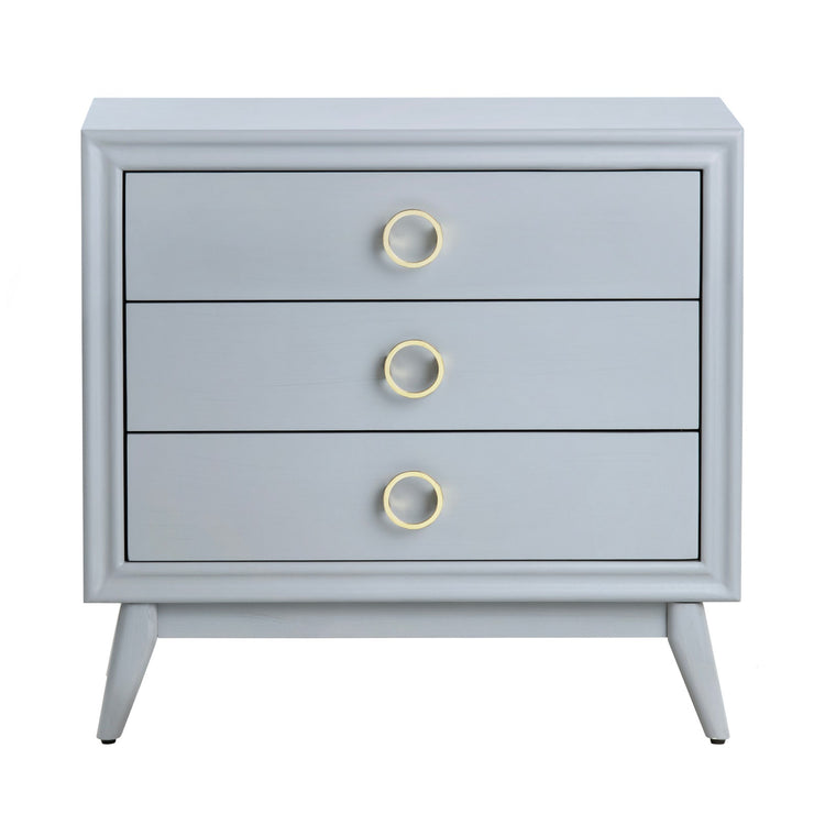 Crestview Collection Pomeroy Powder Blue Chest