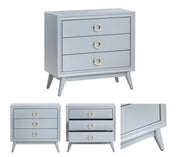 Crestview Collection Pomeroy Powder Blue Chest