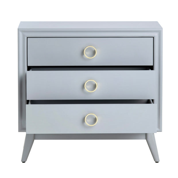 Crestview Collection Pomeroy Powder Blue Chest
