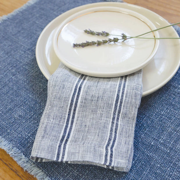 Pom Pom at Home Mendocino Set of 4 Linen Napkins ~ Available in 3 Colors