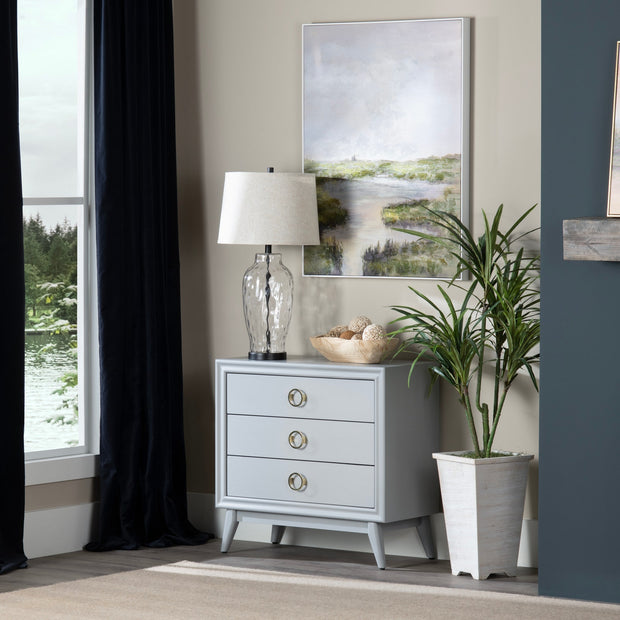 Crestview Collection Pomeroy Powder Blue Chest