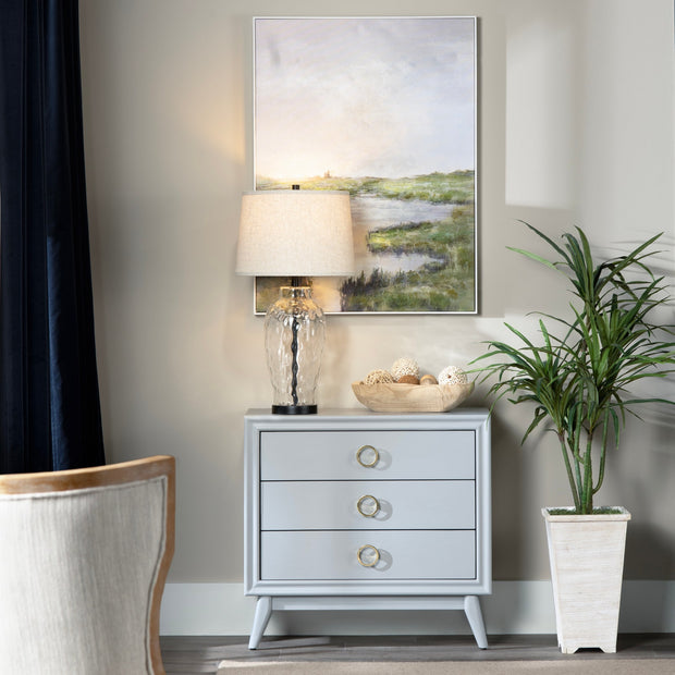 Crestview Collection Pomeroy Powder Blue Chest