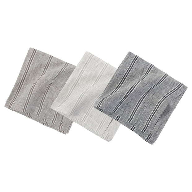 Pom Pom at Home Mendocino Set of 4 Linen Napkins ~ Available in 3 Colors