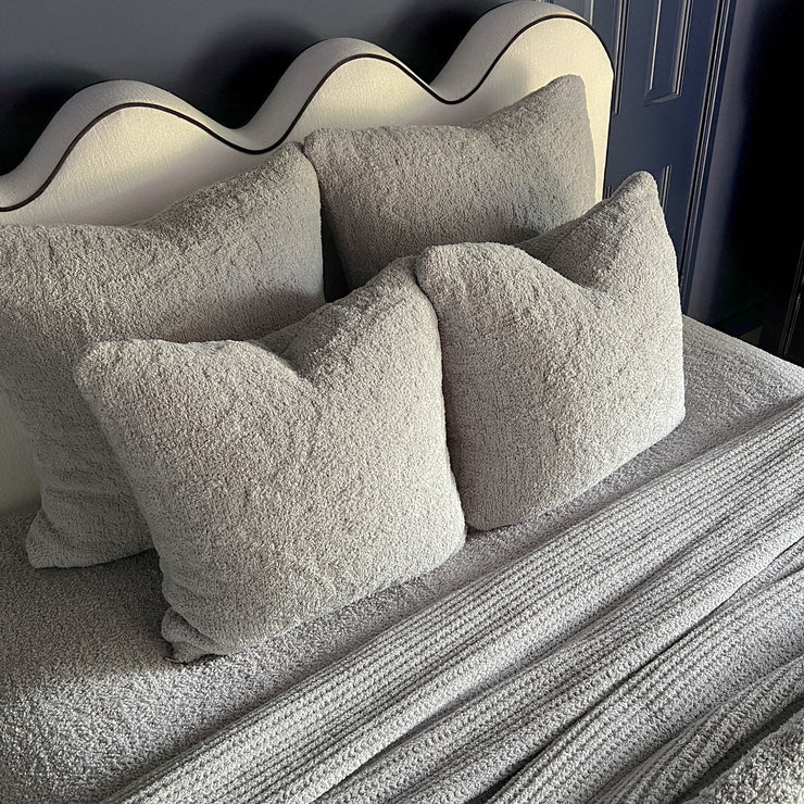 Kashwere Ultra Plush Stone Signature Solid King Blanket