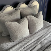 Kashwere Ultra Soft Stone 24x24 Cloud Pillow with Plush Insert