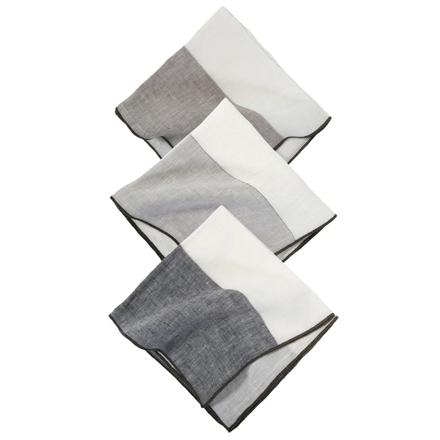 Pom Pom at Home Napa Set of 4 Linen Napkins ~ Available in 3 Colors