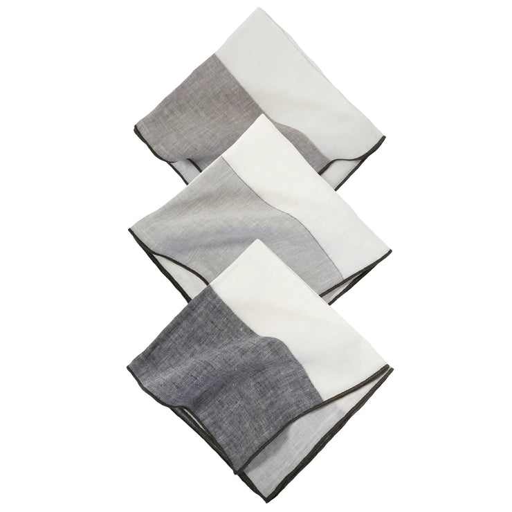 Pom Pom at Home Napa Set of 4 Linen Napkins ~ Available in 3 Colors