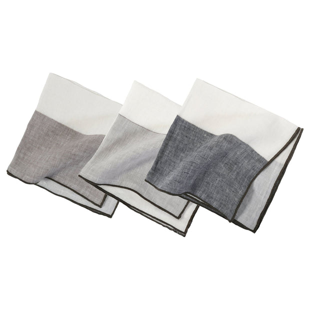 Pom Pom at Home Napa Set of 4 Linen Napkins ~ Available in 3 Colors