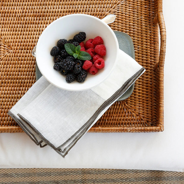 Pom Pom at Home Napa Set of 4 Linen Napkins ~ Available in 3 Colors