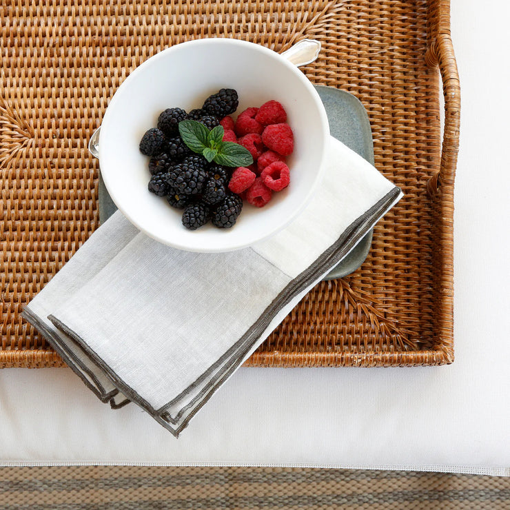 Pom Pom at Home Napa Set of 4 Linen Napkins ~ Available in 3 Colors