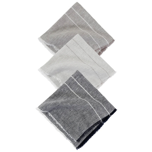Pom Pom at Home Sonoma Set of 4 Linen Napkins ~ Available in 3 Colors