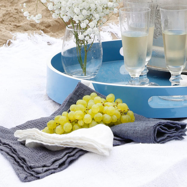 Pom Pom at Home Glenn Set of 4 Napkins ~ Available in 5 Colors
