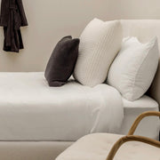 Barefoot Dreams Washed Bamboo Sheet Set  ~ White