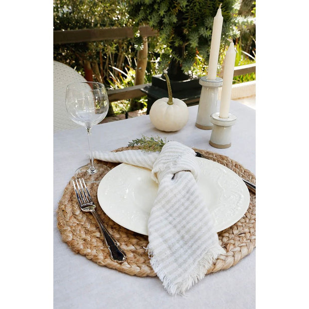 Pom Pom at Home Healdsburg Set of 4 Classic Striped Napkins ~ Available in 5 Colors