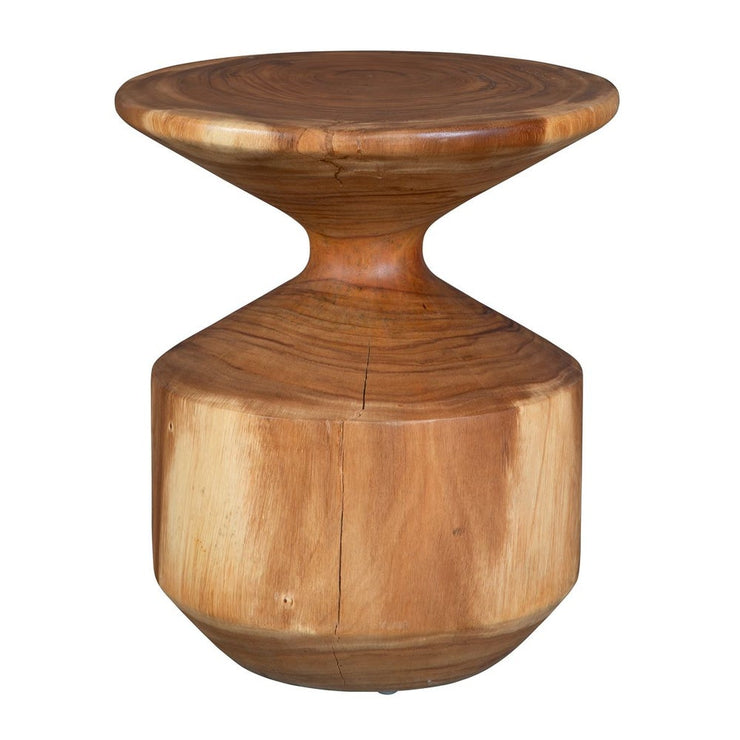 Uttermost Lynx Sugar Wood Accent Table