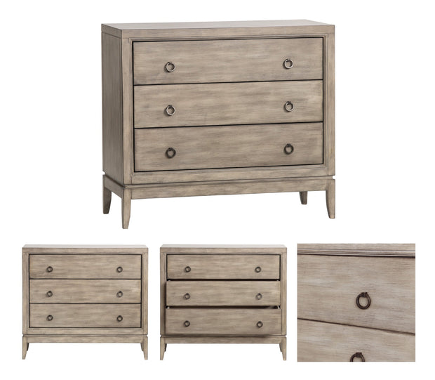 Crestview Collection Trimble Gray Wash Chest