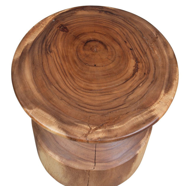 Uttermost Lynx Sugar Wood Accent Table