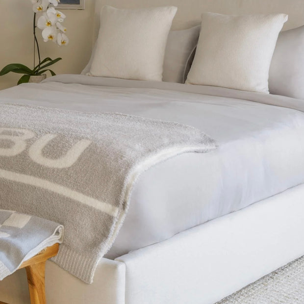 Barefoot Dreams Washed Bamboo Duvet Cover ~ Malibu Mist