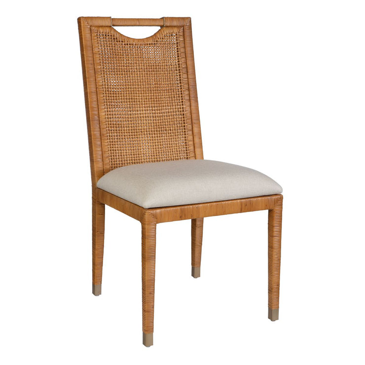 Uttermost Sydney Rattan Dining Chairs ~ Set Of Two