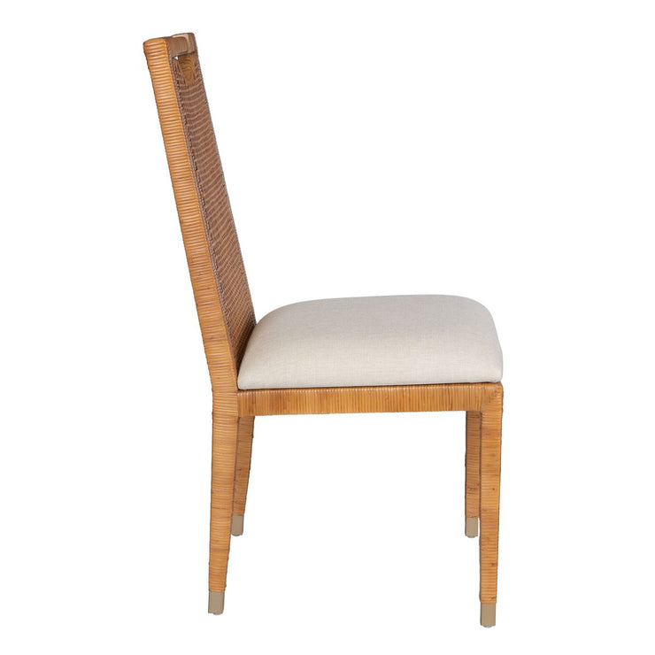 Uttermost Sydney Rattan Dining Chairs ~ Set Of Two