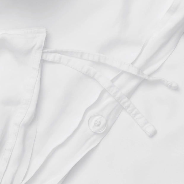 Barefoot Dreams Washed Bamboo Duvet Cover ~ White