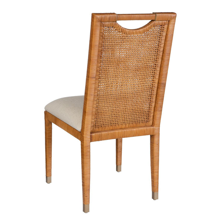Uttermost Sydney Rattan Dining Chairs ~ Set Of Two