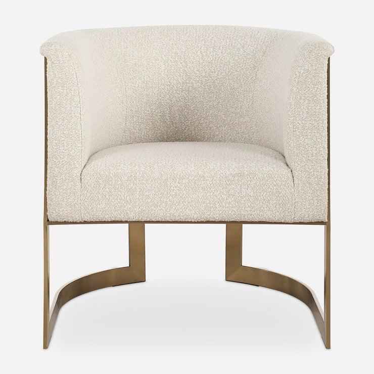 Uttermost Bellini Knubby Boucle Accent Chair