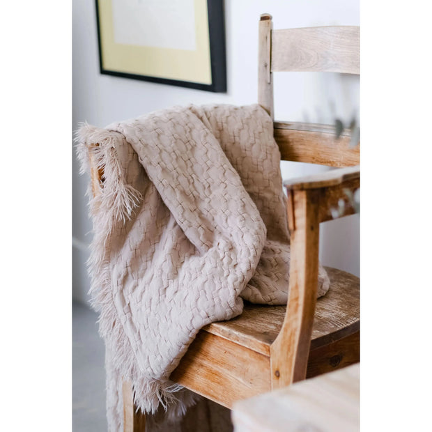 Pom Pom at Home Delphine Oversized Throw Blanket ~ Available in 3 Colors