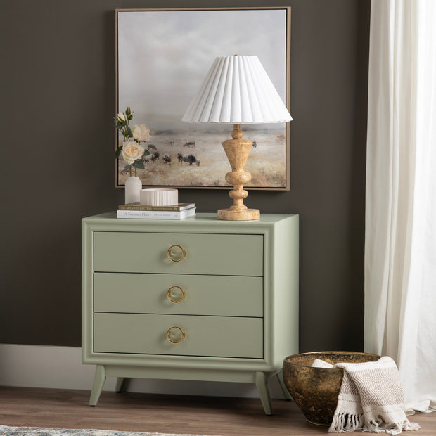 Crestview Collection Pomeroy Sage Chest