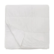 Pom Pom at Home Amsterdam White Cotton Velvet Oversized Throw Blanket